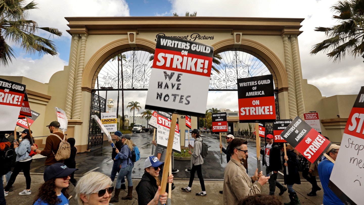 Writers Guild Strikers